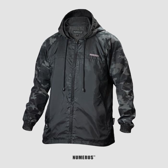 Jaket Pria Hoodie Numerus Alpha Camouflage Jacket/Running/Army Distro