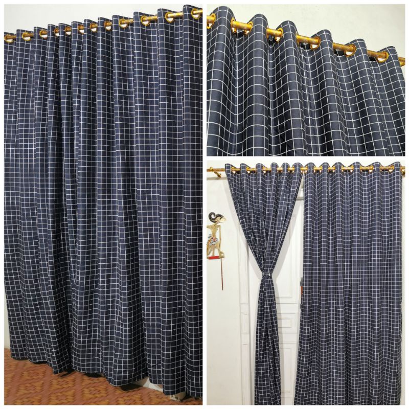 Gorden Smokering Besar Murah 12 Lubang Motif  Estetic hitam