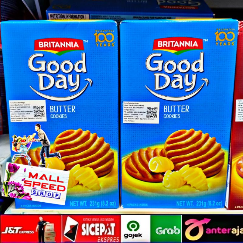 

BRITANNIA GOOD DAY BUTTER 231 GR