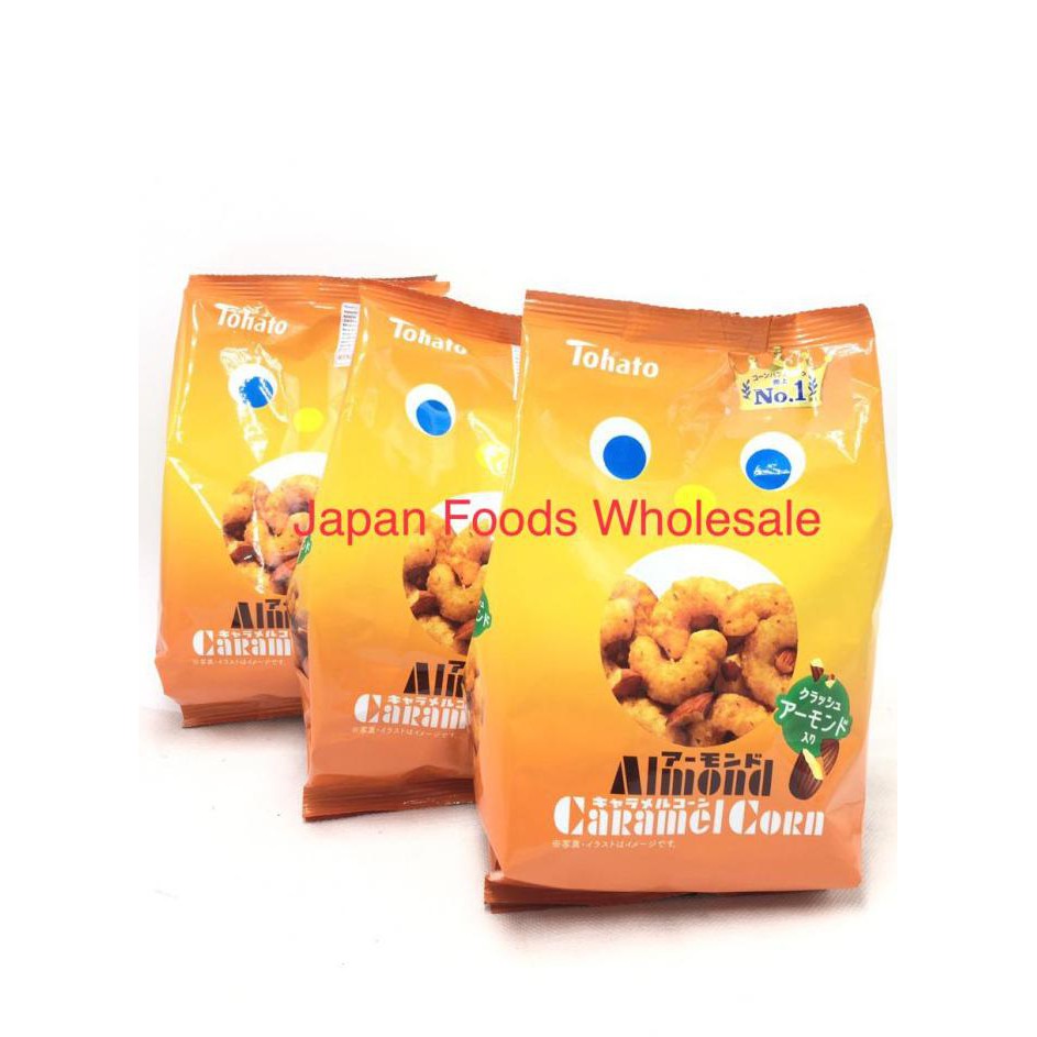 

Ready Stok Tohato Caramel Corn Snack Almond Flavor 3Pc / Cemilan Impor / Snack