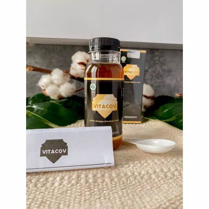 Obat Herbal Anosmia Vitacov Probiotik Teteskan Kehidung dan Tenggorokan