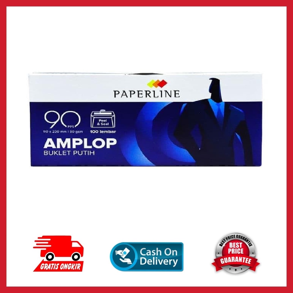 

AMPLOP PAPERLINE 90 POLOS / ENVELOPE 90 PPS POLOS