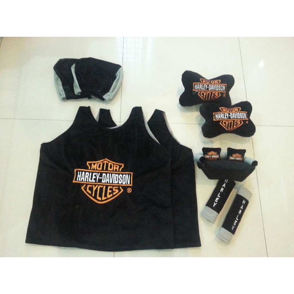 Bantal Mobil 5 in 1 Exclusive Harley Davidson