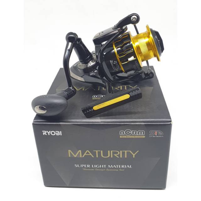 Reel Ryobi Maturity Power Handle 5BB 2000 3000 4000 6000 Spinning Gulungan Pancing Original Murah