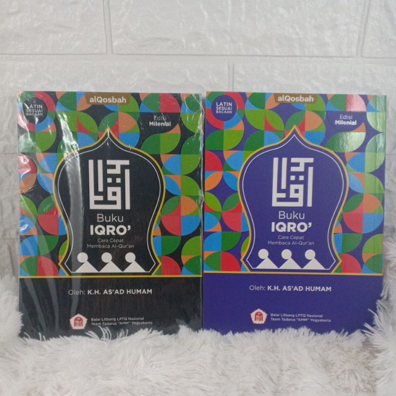 Buku IQRO MILENIAL BEWARNA BESAR / BUKU IQRO WARNA