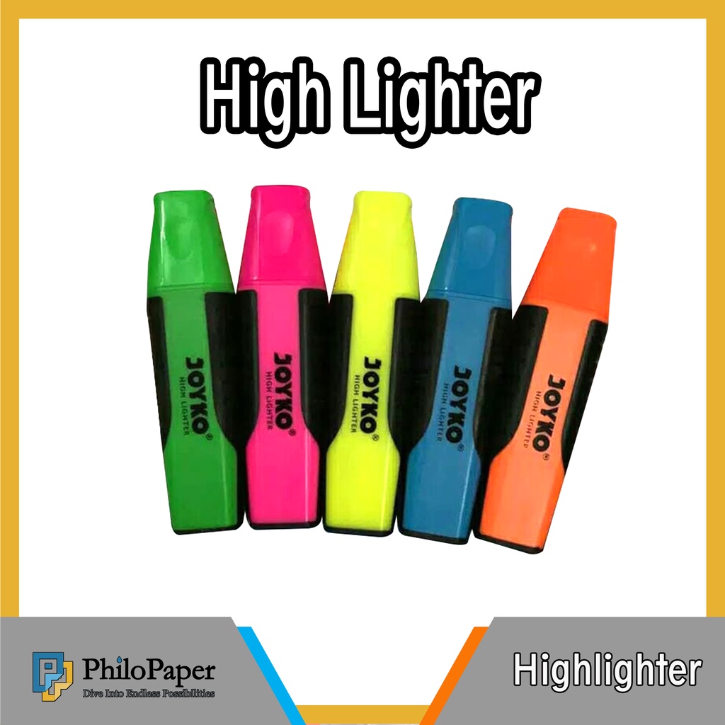 

ATK ~ Highlighter Penanda Berwarna / Stabilo / Stabillo