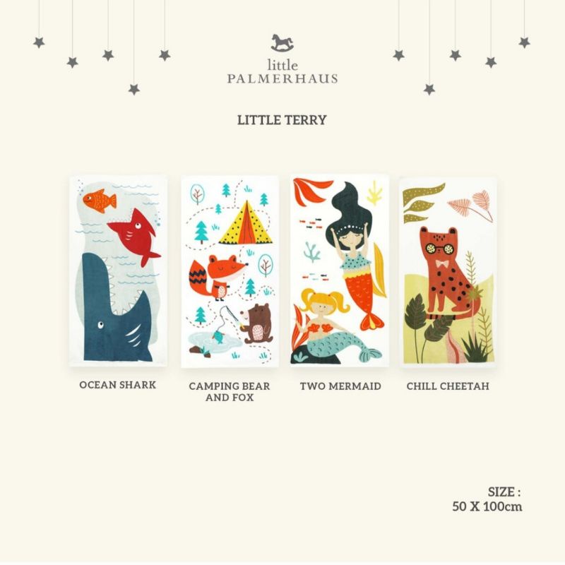 Handuk Bayi / Anak Little Terry by Little Palmerhaus 50x100-3