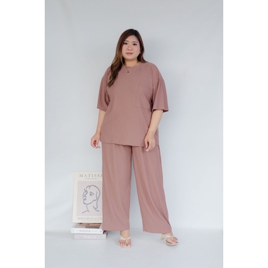 BIGWELL KELLY SET BIGSIZE/ PLUSSIZE/ PAKAIAN BIGSIZE/ PAKAIN PLUSSIZE/ PAKAIAN JUMBO/ BAJU JUMBO/ SET JUMBO/ SET PLUSSIZE