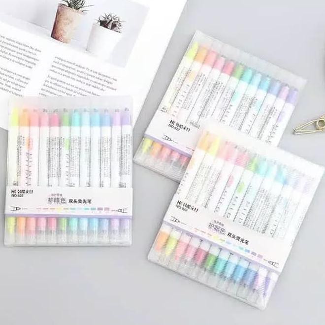 

Diskon Akhir Tahun Highlighter Unik / Stabilo Warna Warni Edisi 2 Muka Milkliner Kode 50