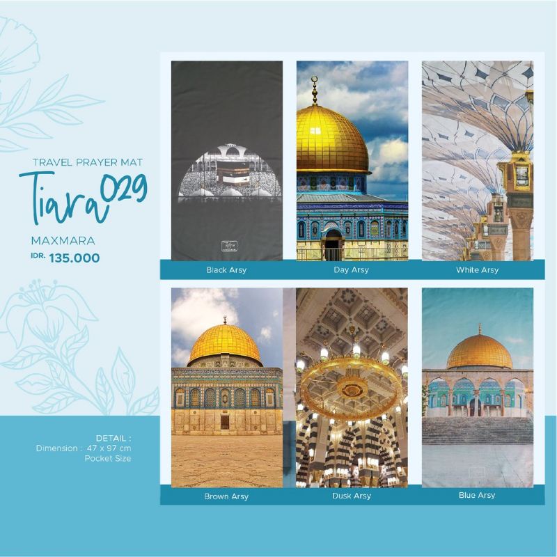 SAJADAH TRAVEL TATUIS ARSY 029