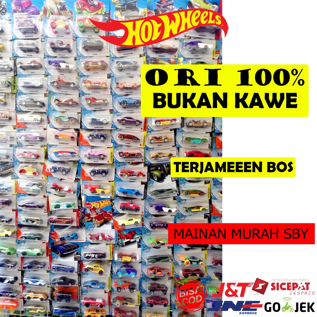 Hot Wheels Hotwheel Grosir Murah Original Mattel Mainan Anak Mobil Mobilan Diecast Koleksi Hot Wheel