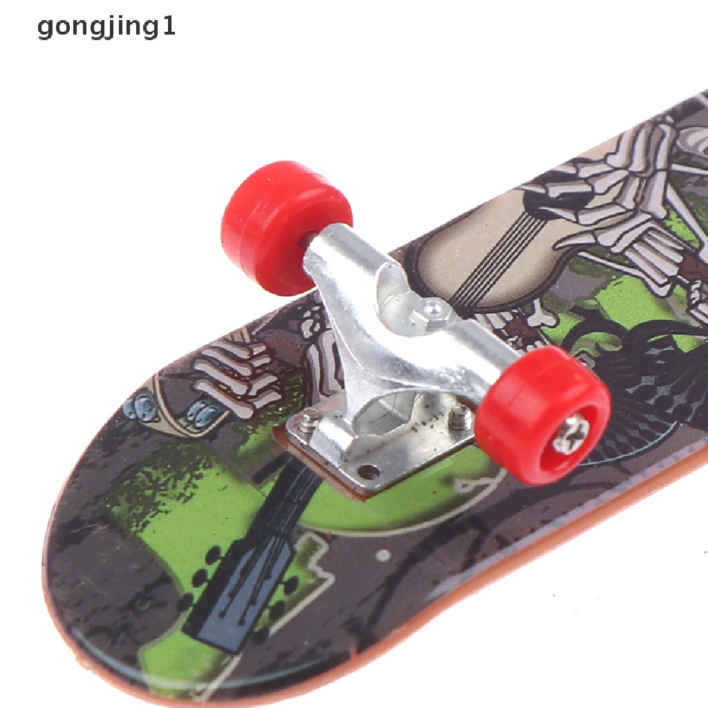 Ggg Mainan Skateboard Jari Mini Bahan Plastik