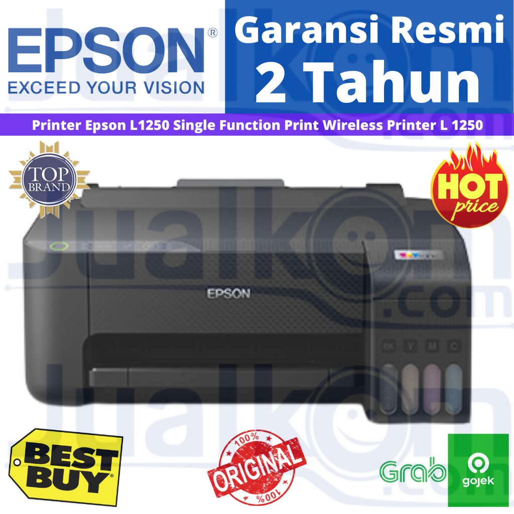 Printer Epson EcoTank L1250 A4 Wi-Fi Ink Tank Printer