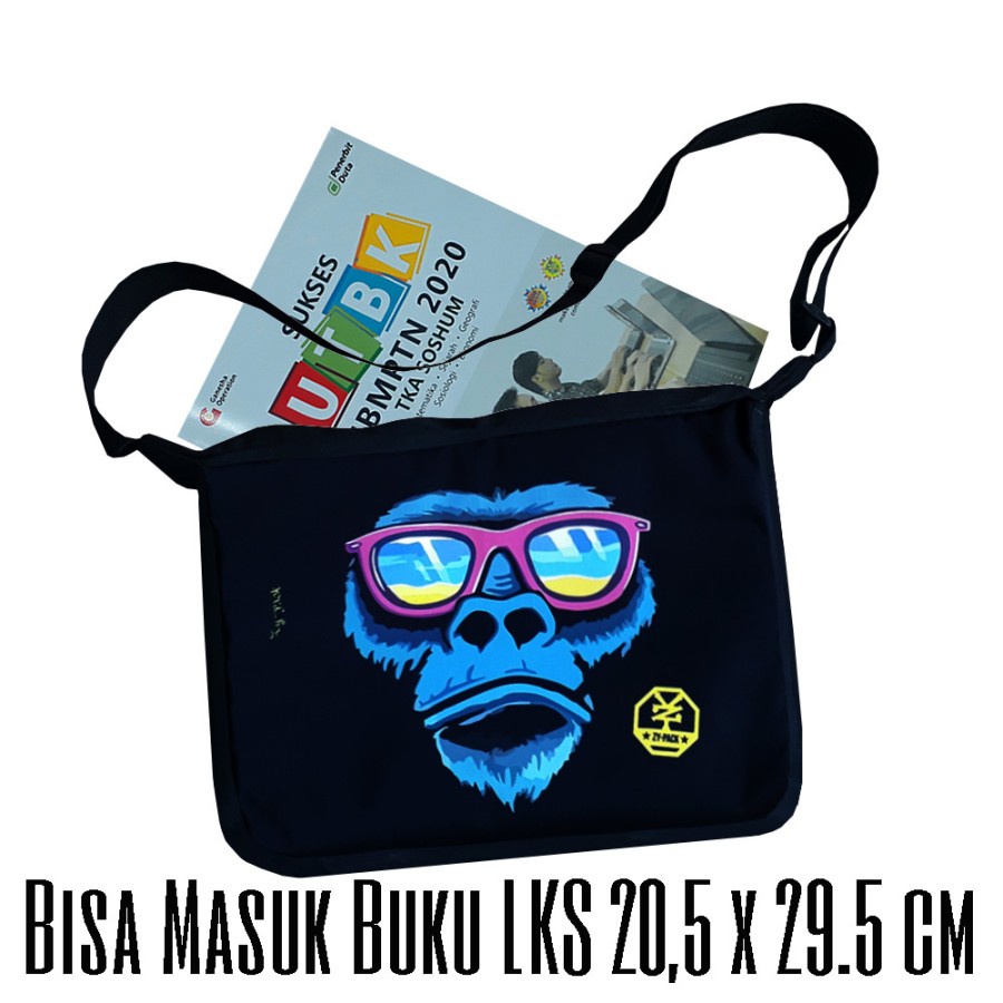 Tas Selempang Laki Terbaru 2022 Waistbag Cowok Keren Pinggang Pria bergambar Sublim
