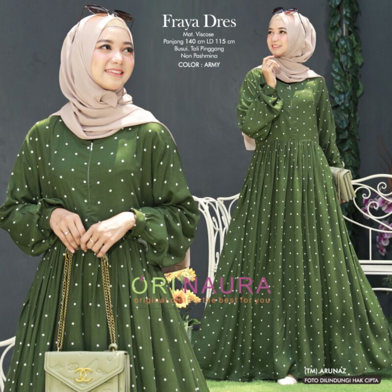 QIRA,FRAYA,DEFANA,KOPA,AGIA Mini Dress muslim by Ori Naura