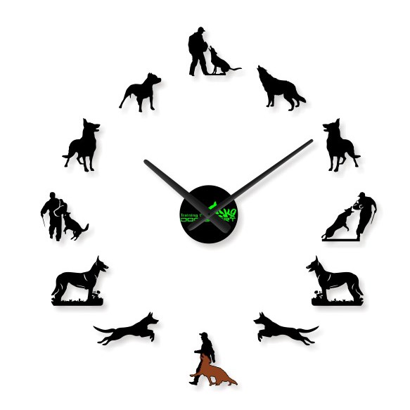 [JAM DINDING RAKSASA] PITBULL WALL CLOCK / JAM DINDING RAKSASA PITBULL