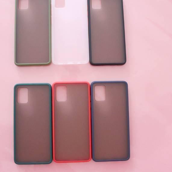 Terbaik 0394 VVV CASE SAMSUNG A70 A71 A10s casing hp aero bumper acrylic doff polos fuse  case . . .