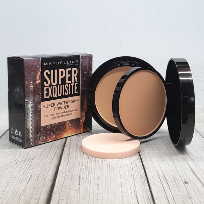 Bedak Maybelline Super Exquisite 2 in 1 - Bedak padat dan Basah