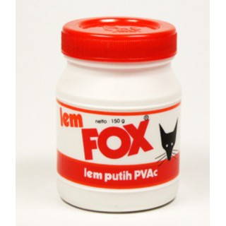 

LEM FOX PUTIH PVAc 150 GRAM