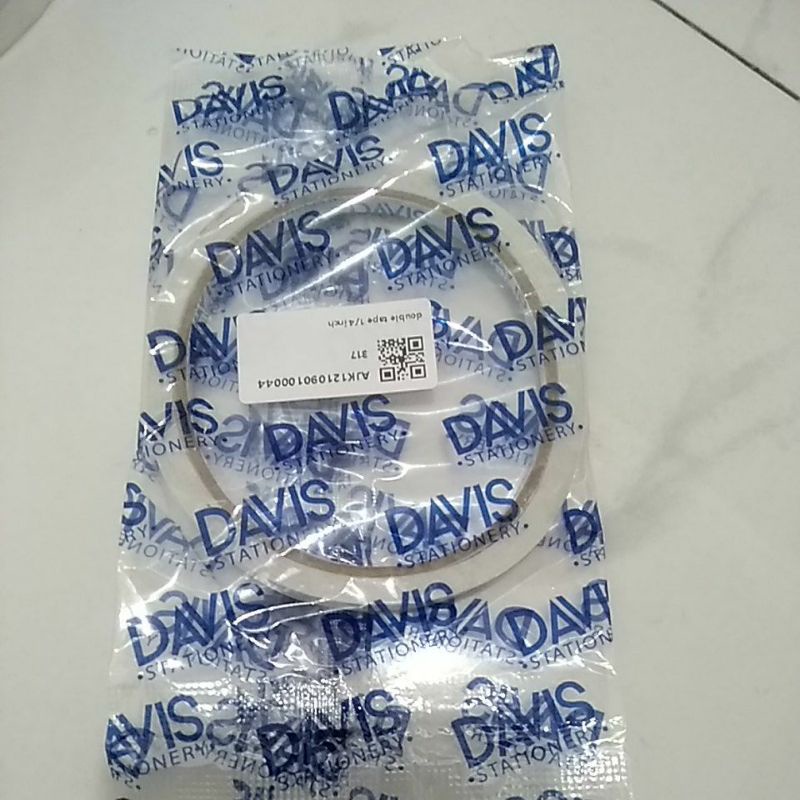 

Double Tape Davis 1/4 inch