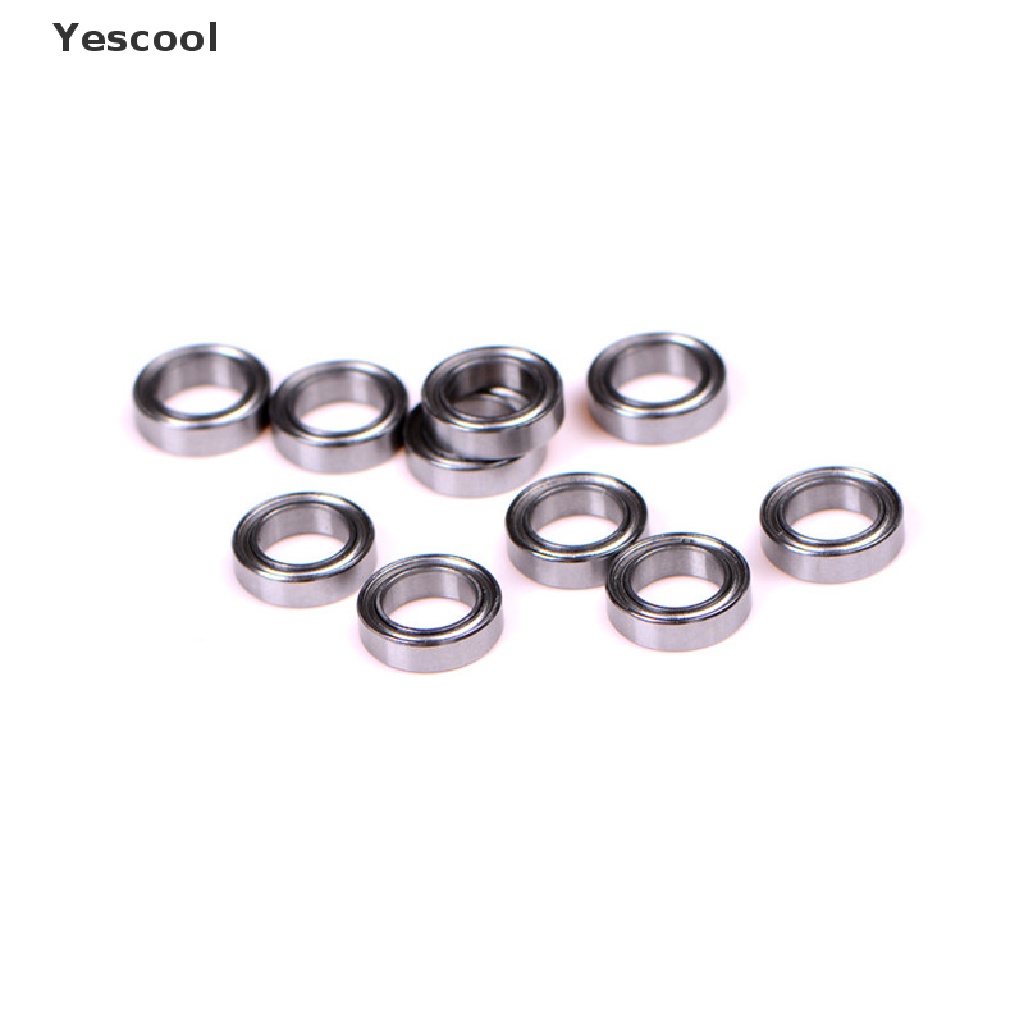 Yescool 4pcs MR117ZZ ball bearing metal 7x11 X 3 7x11 X 3mm MR117Z