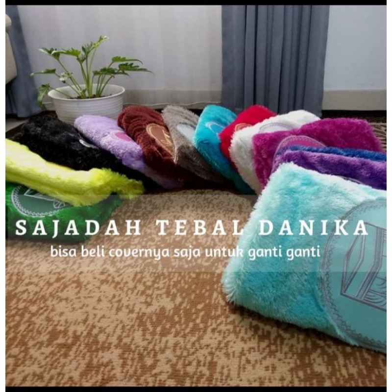 Cover Sajadah Tebal Bulu Danika ALAS ANTI SLIP
