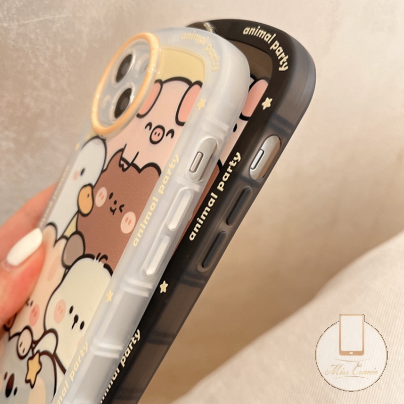 Soft Case TPU Motif Kartun Hewan Beruang Koala Bebek Babi Untuk Redmi Note 9Pro 11Pro 9s 10 8 10s 11 10Pro 9T 10 9 10A 10C 9C