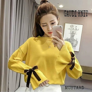 Gaudi knit baju  rajut  wanita Shopee  Indonesia