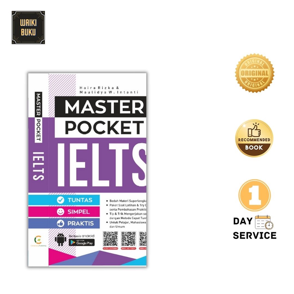 Jual BUKU IELTS / MASTER POCKET IELTS Gratis | Shopee Indonesia