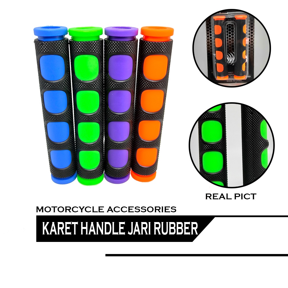 Karet Handle Rem Jari Rubber Hendel Tangan Fleksibel Universal semua motor motor