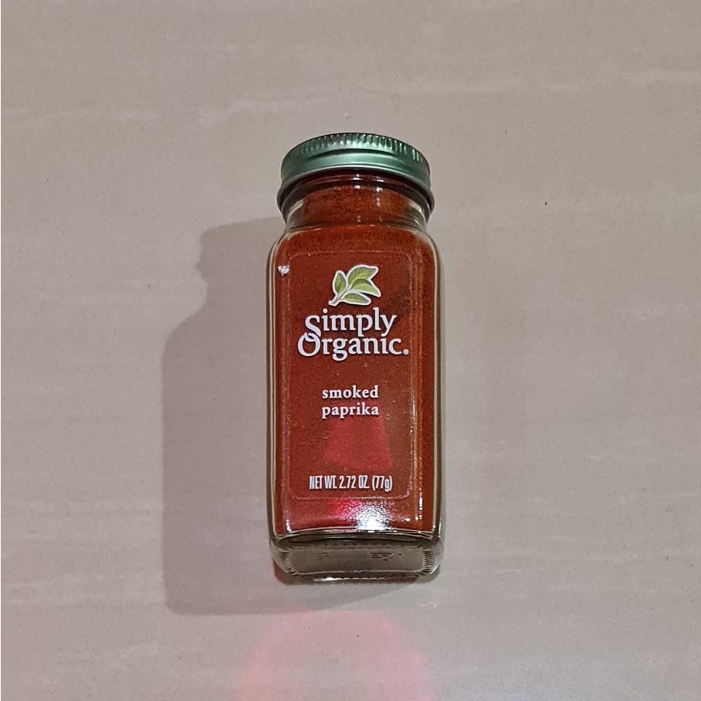 Bumbu Bubuk Paprika Simply Organic Smoked Paprika Powder 77 Gram