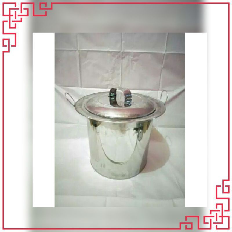 Dandang Mie ayam Aluminium Spesial tebal Ukuran 36