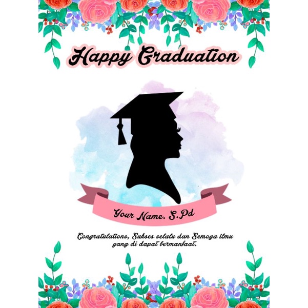 Edit Foto Siluet Wisuda Birthday Anniversary Sempro skrispsi pacar