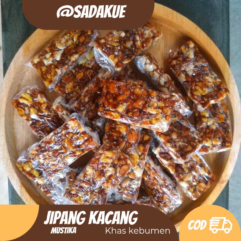 

Jipang kacang khas kebumen | Jipang kacang mustika 230gr Oleh oleh kebumen | Jajan tradisional
