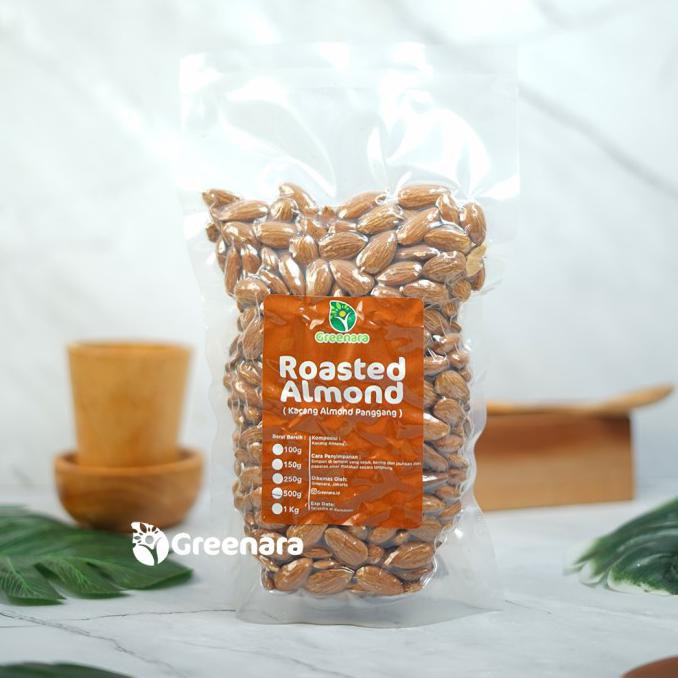 

Diskon Roasted almond whole 500gr / kacang almond panggang 500gr Promo Awal tahun