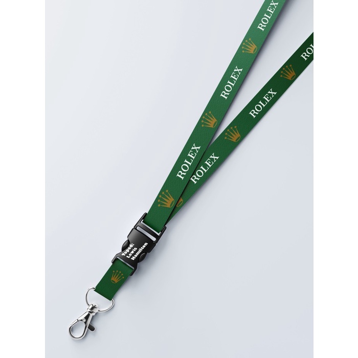 

Lanyard Jam Tangan Rolex Satuan Custom Dua Sisi Gantungan Kunci