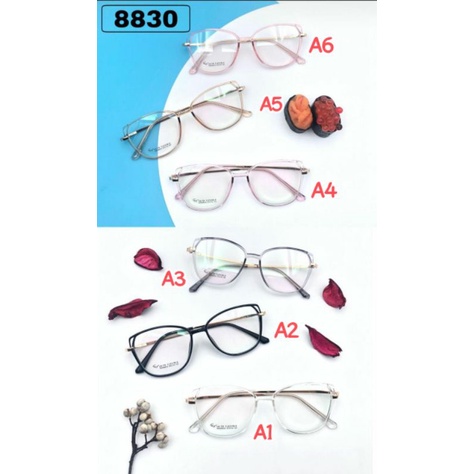 Kacamata Frame Lensa Kode 8830