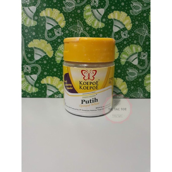 kp opaque white 50gr / pemutih /koepoe