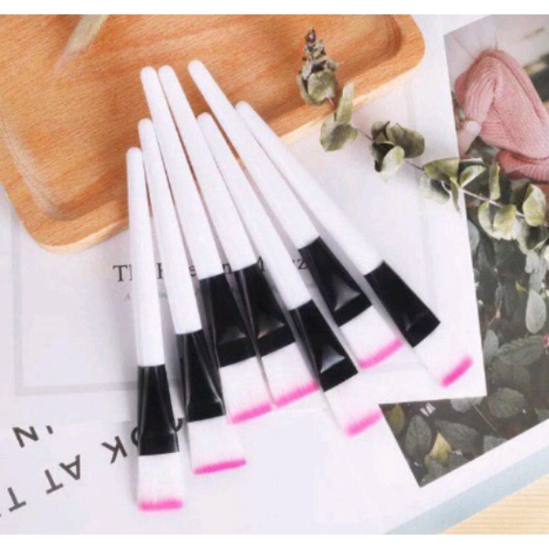 Kuas masker kuas masker wajah bulu lembut halus kuas lukis cat kecil  mask make up facial brush
