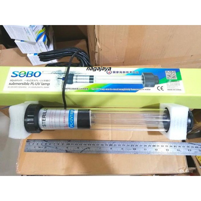 Lampu UV sobo 18 watt lampu uv aquarium kolam toran air lampu anti lumut