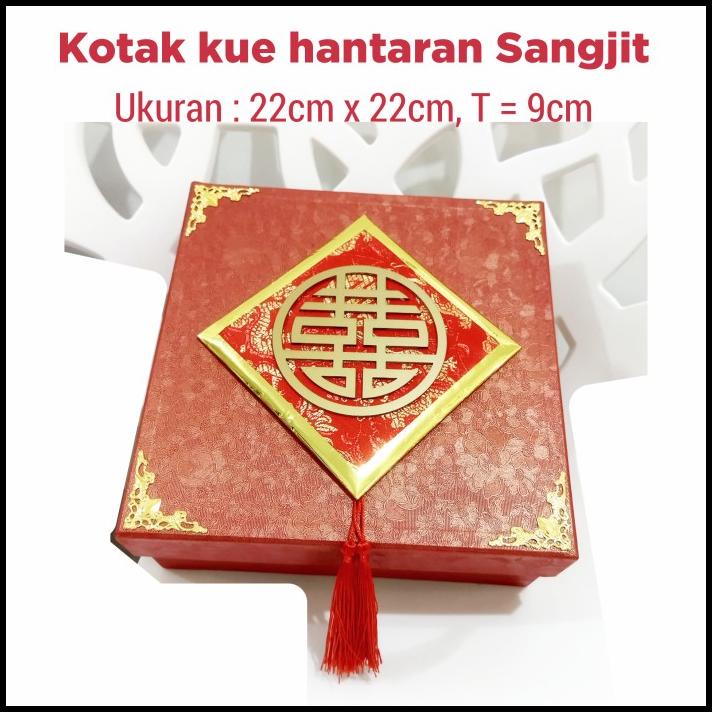 Kotak Kue Hantaran Pernikahan Atau Sangjit / Kotak Hantaran Sangjit