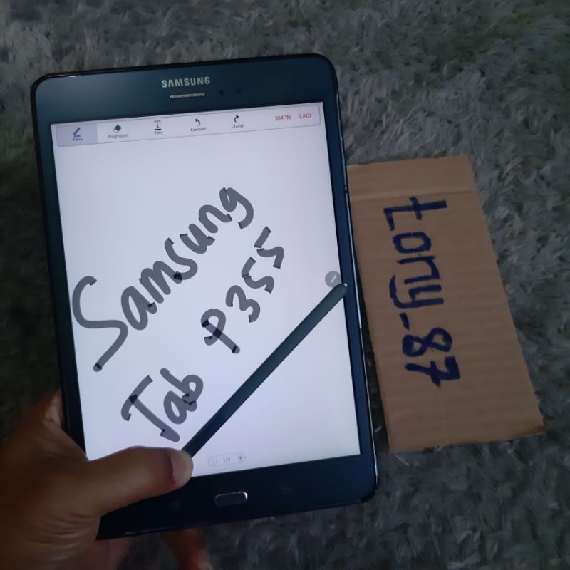 Samsung Tab A S pen 8inch 2/16gb P355 wifi only