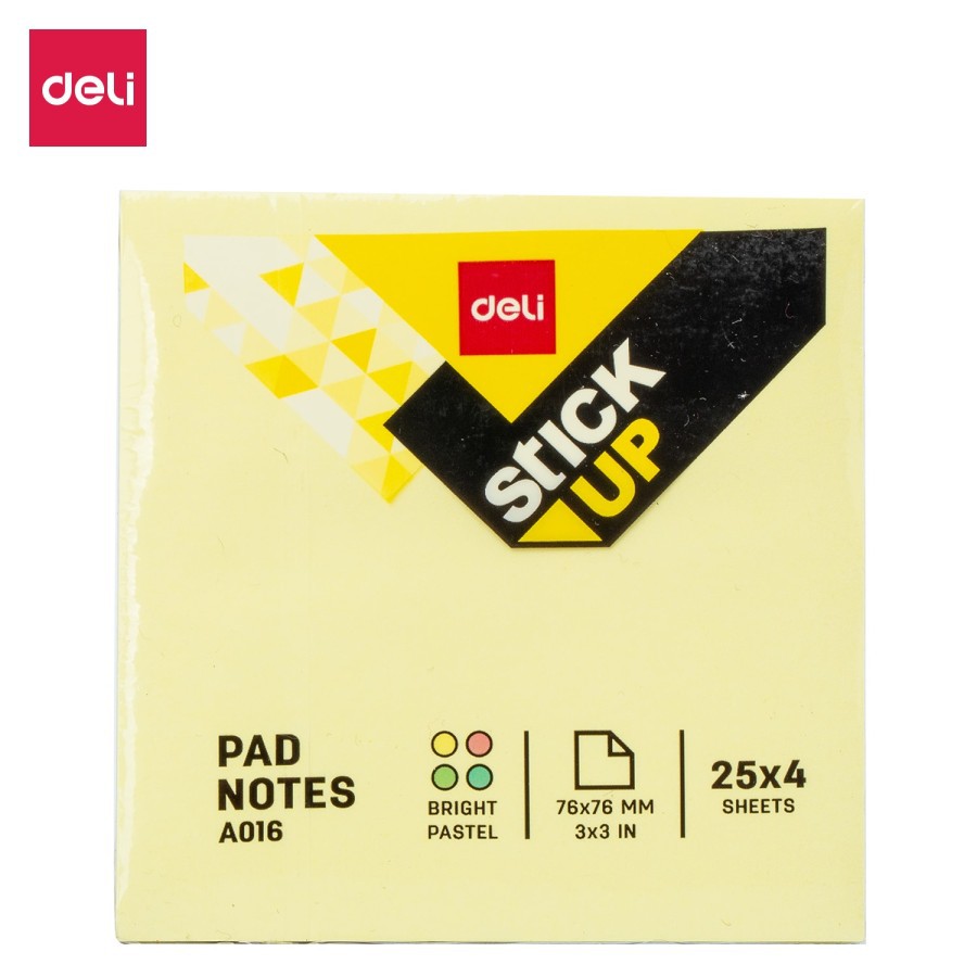 

Stickynote / Stick note DELI 4W 76X76 A02002 - ATK