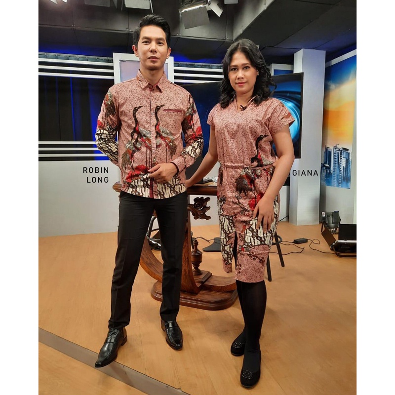 Kemeja Batik Pria  113 JCO / Kemeja Lengan Panjang 115 JCO / Hem Batik Couple Pria  / Sarimbit / Robin 021 023 AV