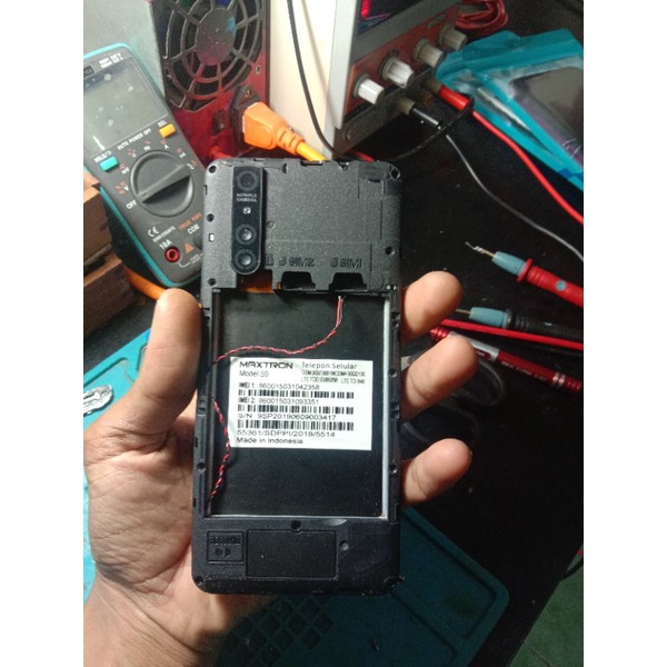 lcd Maxtron s9 original copotan flus frame plus bekdor