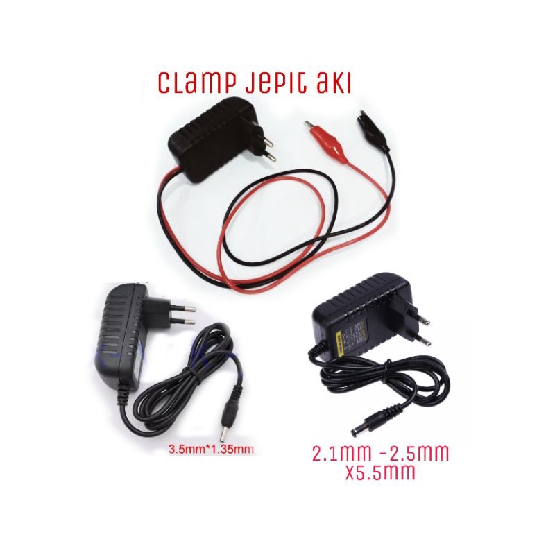 original adaptor charger universal 6V 1A 2A 1000ma 2000ma elektrik sepeda motor mobil skuter anak ma