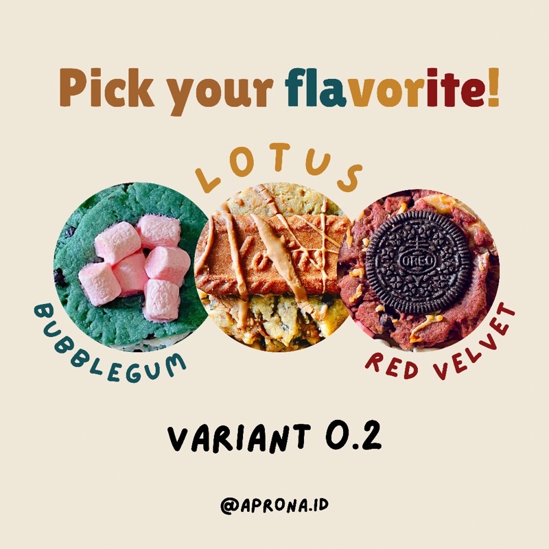 

Soft Cookies Variant 0.2 (Box of 3)