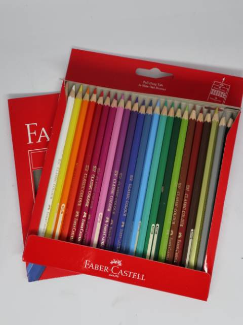 

tyvf Pensil Warna Faber Castell 24w