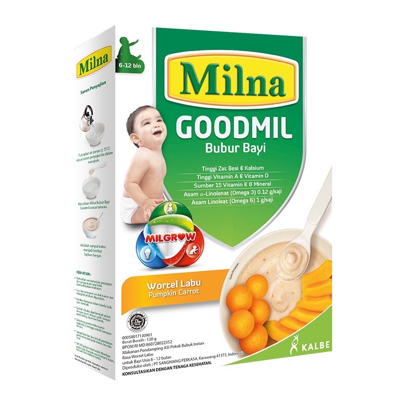 Milna Goodmil Bubur Bayi 120gr