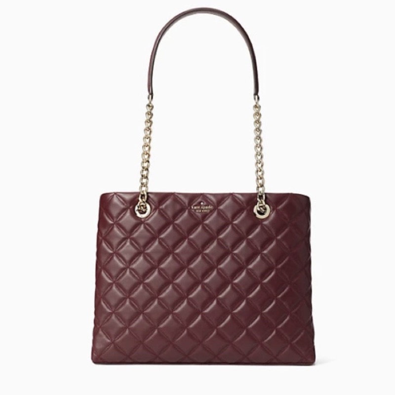 Kate Spade Natalia Tote Cherry Wood